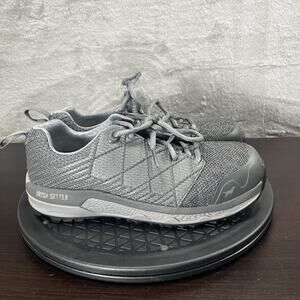 Irish Setter Womens Size 6 Nisswa Oxford Aluminum Safety-Toe Oxford Gray Shoes